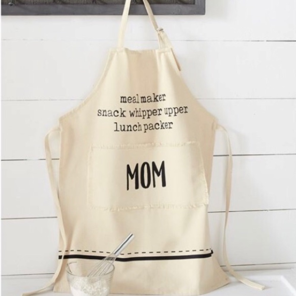 Mud Pie Mom Apron NWT